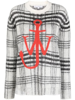 JW Anderson: Белый свитер 