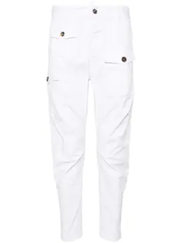 Dsquared2: Белые брюки 