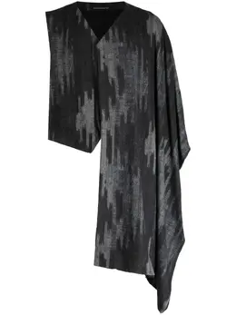 Yohji Yamamoto: Жилет с принтом 