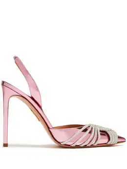 Aquazzura: Розовые туфли 