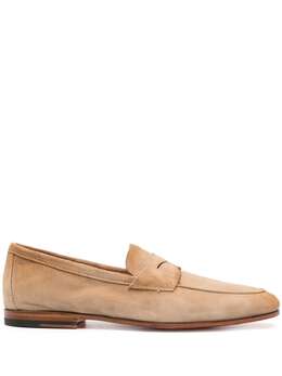 Santoni: Светлые туфли 