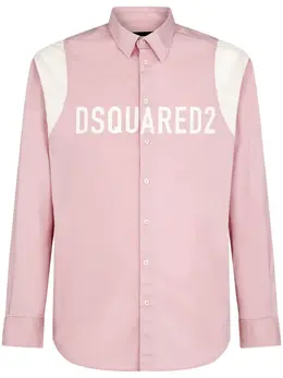 Dsquared2: Рубашка с принтом 