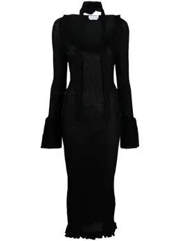 Blumarine: Платье с оборками 