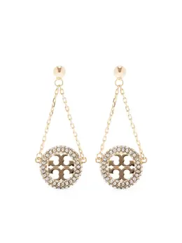 Tory Burch: Серьги  Miller Pavé