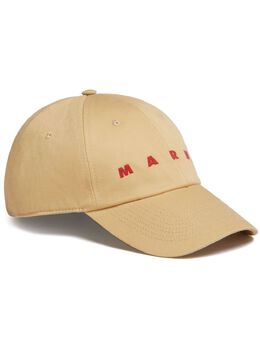 Marni: Бежевая кепка 