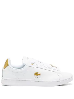 Lacoste: Белые кроссовки 
