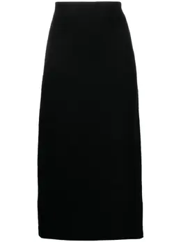 Jil Sander: Юбка из шерсти 