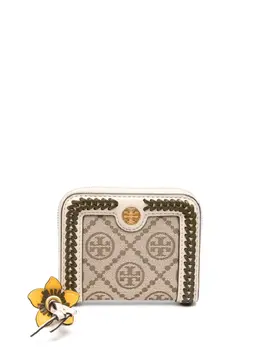 Tory Burch: Белый кошелёк 