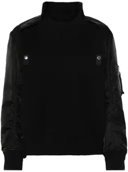 sacai: Хлопковый свитшот 
