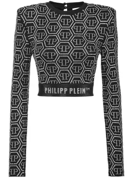 Philipp Plein: Топ с принтом 