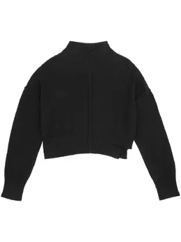 MM6 Maison Margiela: Чёрный свитер 