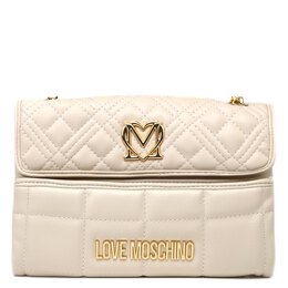 Love Moschino: Светлая сумка 