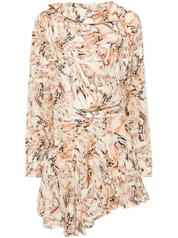 ISABEL MARANT: Платье с принтом 