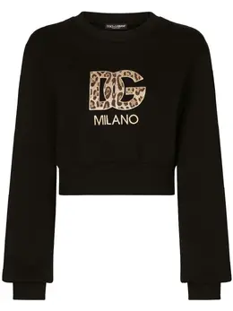 Dolce & Gabbana: Хлопковый свитшот 