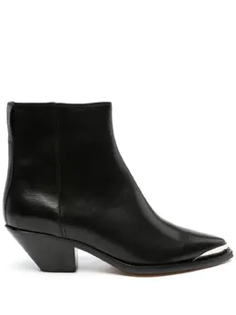 ISABEL MARANT: Чёрные ботинки 