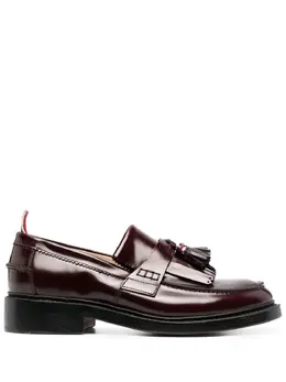 Thom Browne: Бордовые лоферы 