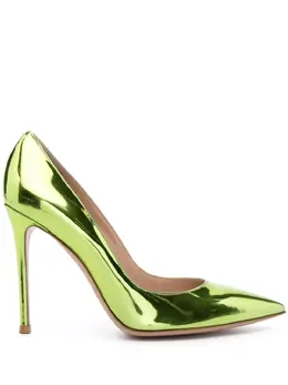 Gianvito Rossi: Зелёные туфли 
