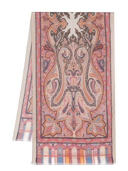 ETRO: Шарф с принтом 