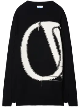 Off-White: Свитер из шерсти 