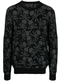 Philipp Plein: Свитер  Skull из шерсти