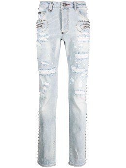 Philipp Plein: Рваные джинсы 