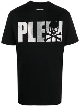 Philipp Plein: Чёрная футболка  Skull