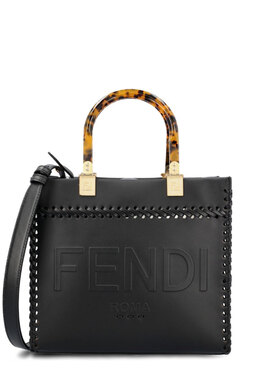 FENDI: Чёрная сумка 