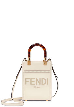 FENDI: Белая сумка 