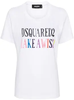 Dsquared2: Футболка с принтом 