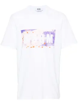 MSGM: Футболка с принтом 