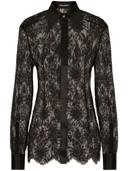 Dolce & Gabbana: Прозрачная рубашка 