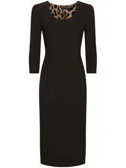 Dolce & Gabbana: Платье из шерсти 