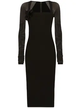 Dolce & Gabbana: Платье из фатина 