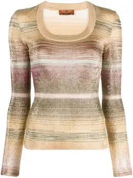 Missoni: Свитер в полоску 