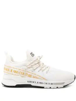 Versace Jeans Couture: Белые кроссовки 
