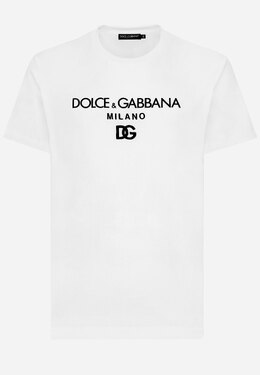 DOLCE&GABBANA: Белая футболка 