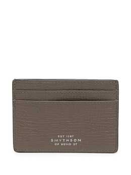 Smythson: Коричневый картхолдер