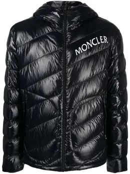 Moncler: Куртка с принтом 