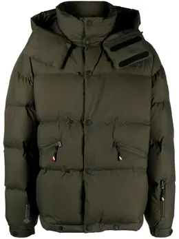 Moncler Grenoble: Зелёная куртка 
