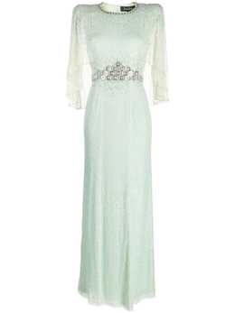 Jenny Packham: Зелёное платье 