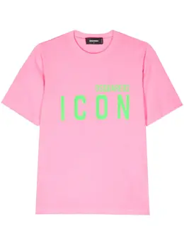 Dsquared2: Хлопковая футболка  Icon