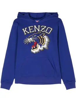 Kenzo: Хлопковая толстовка  Tiger