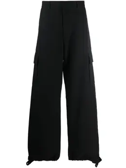 Off-White: Брюки из шерсти 