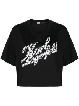 Karl Lagerfeld: Футболка с принтом 