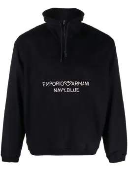 Emporio Armani: Свитшот из шерсти 