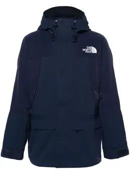 The North Face: Синяя куртка  Logo