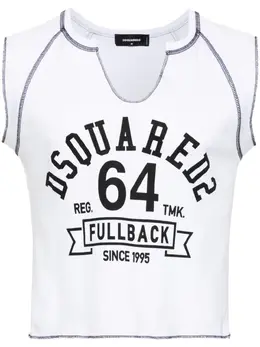 Dsquared2: Хлопковая майка Tank