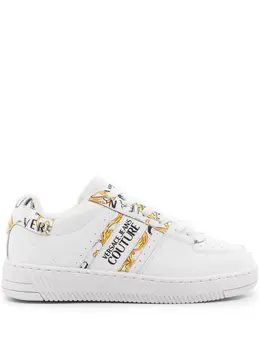 Versace Jeans Couture: Белые кроссовки 