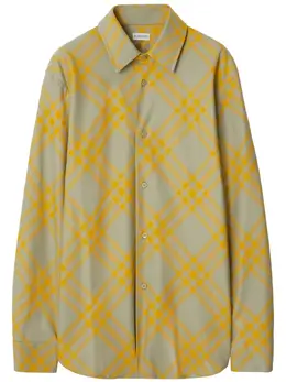 Burberry: Хлопковая рубашка 