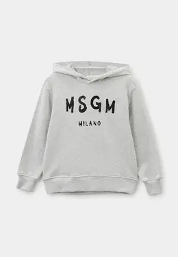 MSGM Kids: Серая толстовка